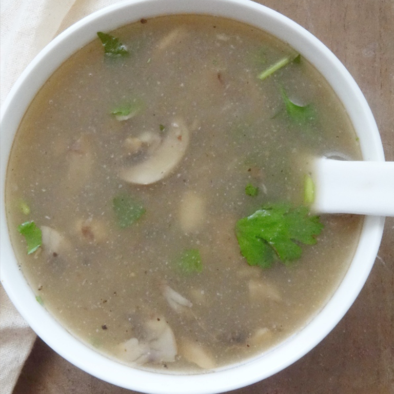 Mushroom Pepper Soup