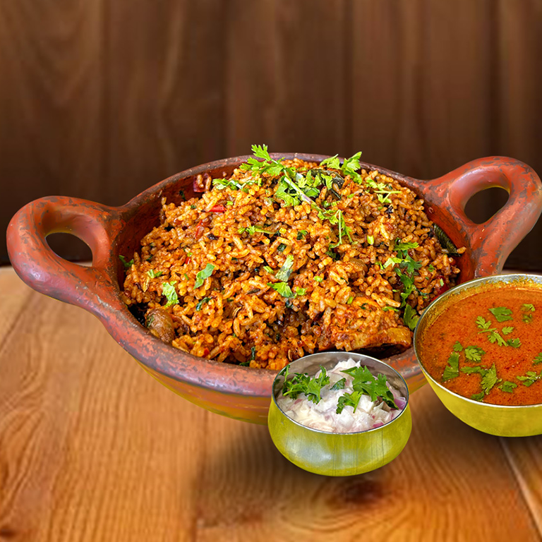 Chicken Kadai Soru (bone-in)