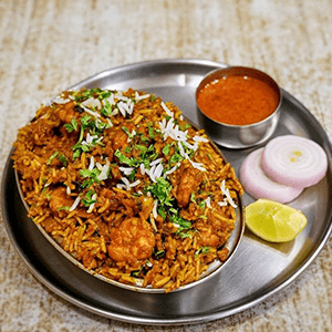 Eral Thokku Biryani