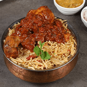 Chicken Thokku Biryani