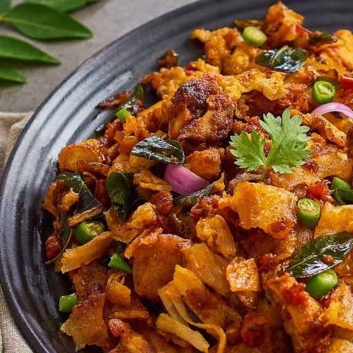 Chicken Chilli Parotta