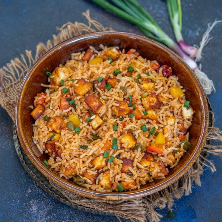 Mixed Veg Rice Schezwan (Veg, Paneer, Mushroom, Baby Corn)