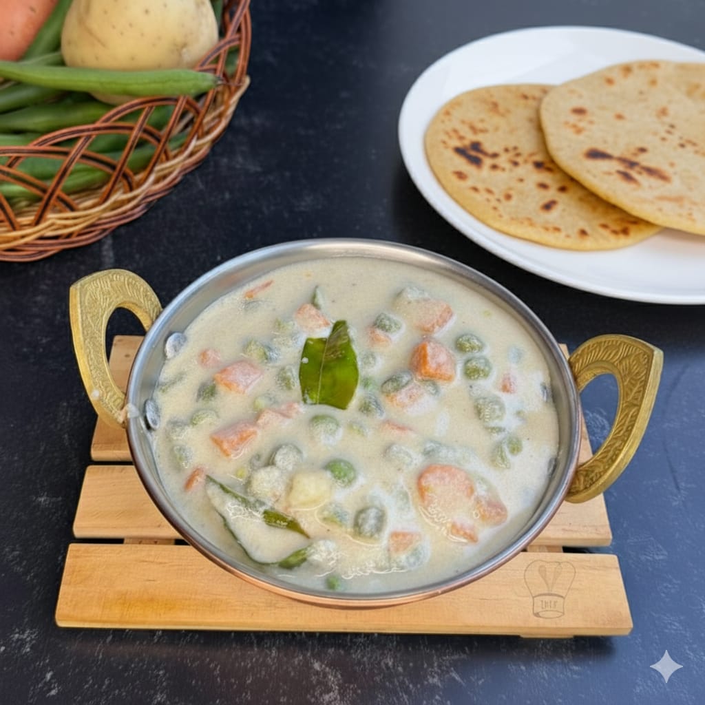 Chapathi with Veg Stew