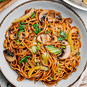 Mushroom Noodles